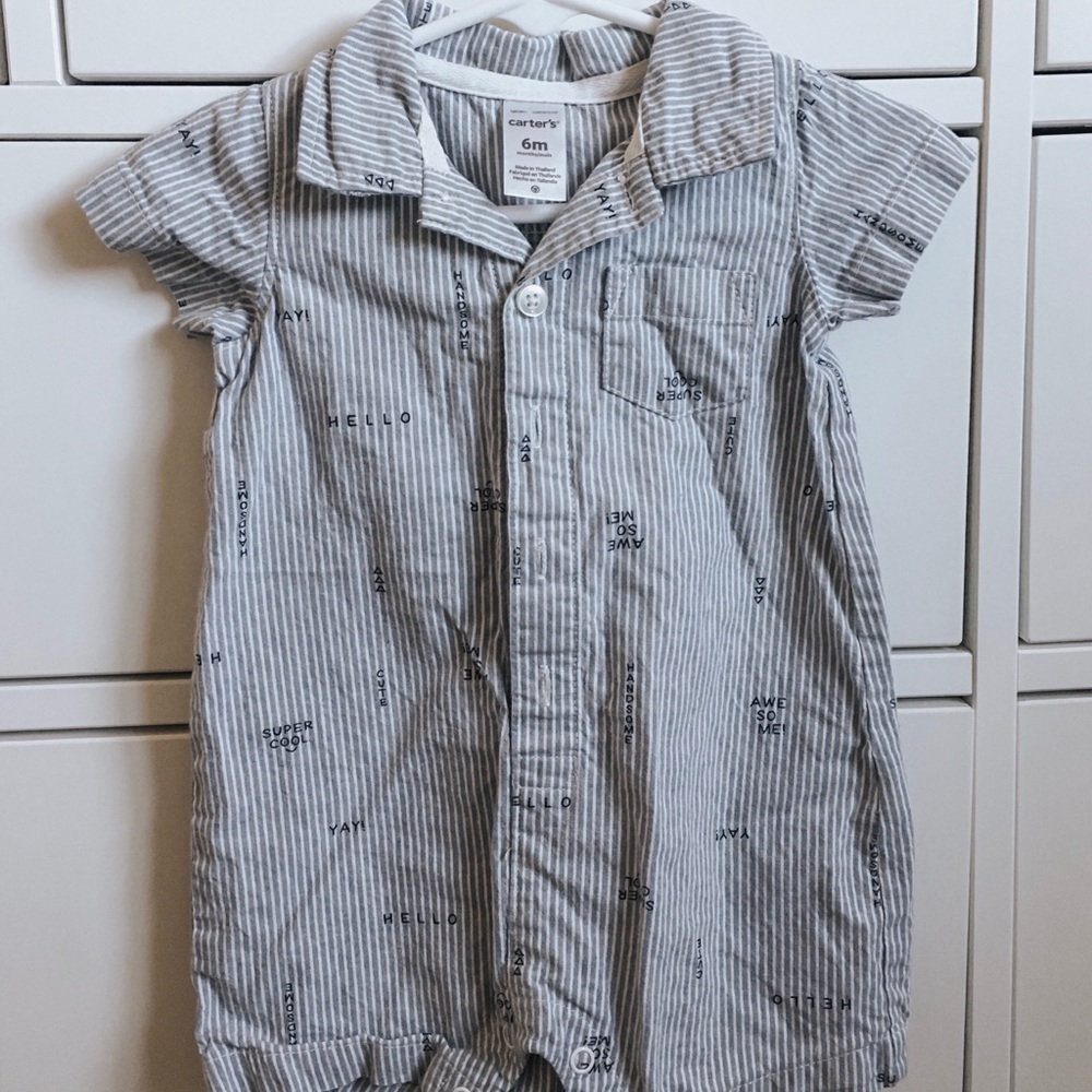 Carter’s Button Down Romper